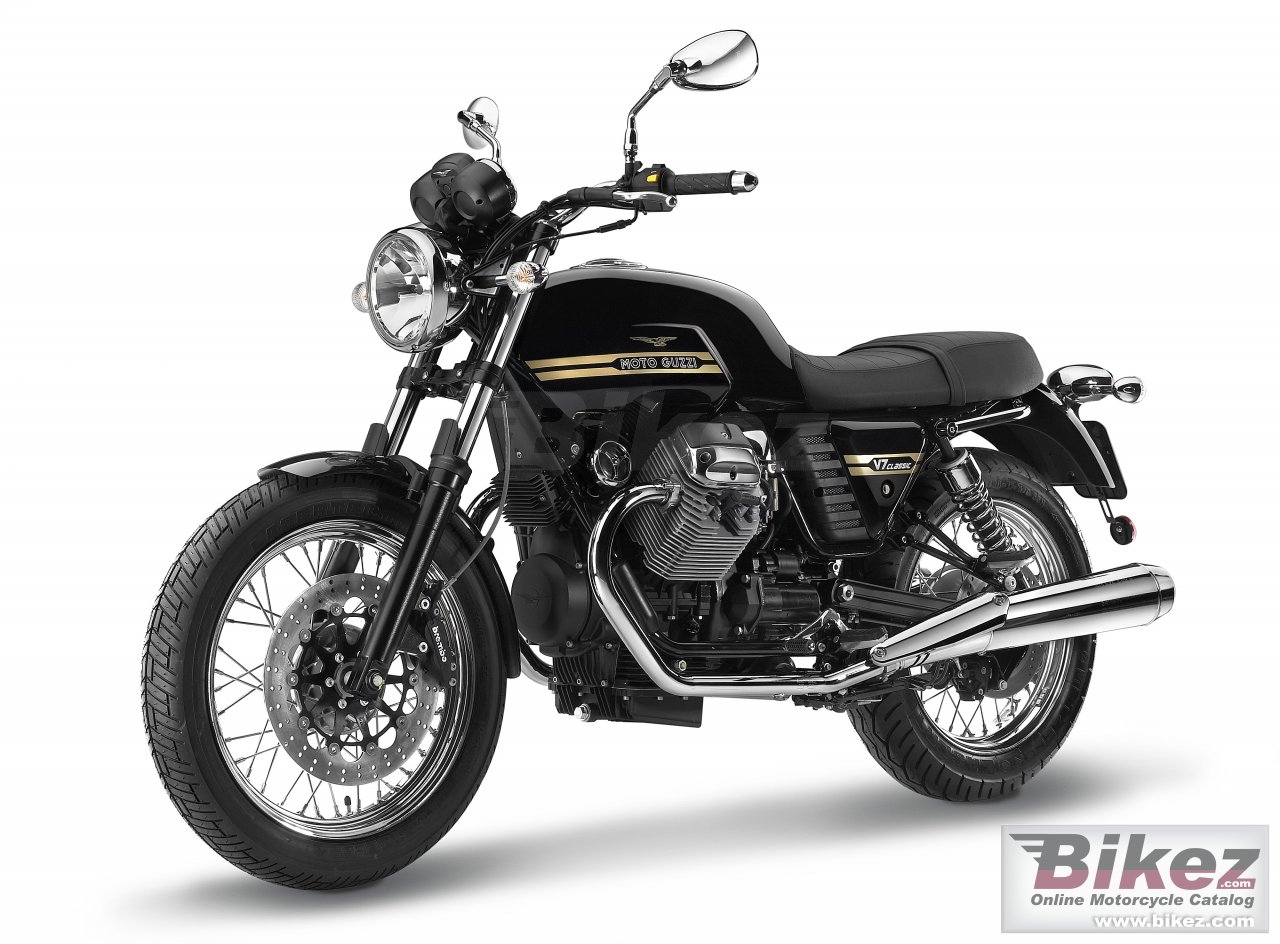 Big Moto Guzzi v7 classic picture and wallpaper from Bikez.com